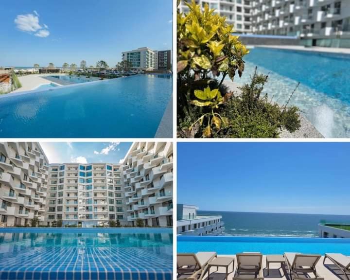 Alezzi Resort Luxury Apartament Prima Linie La Mare Năvodari Eksteriør bilde